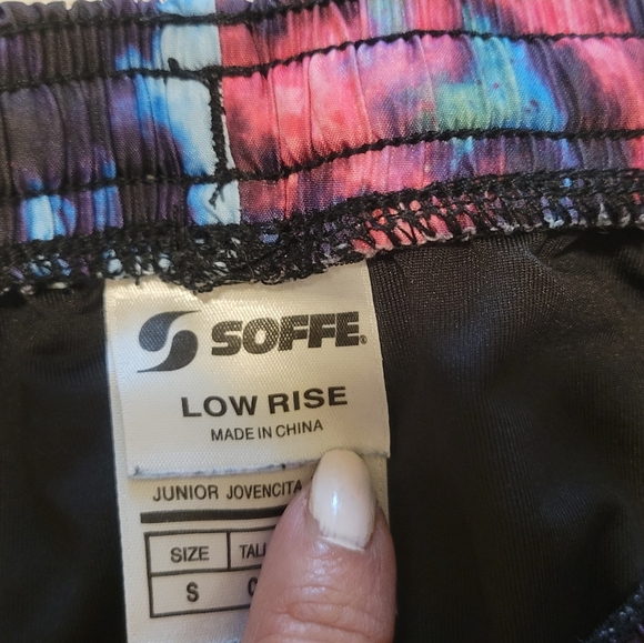 Soffe Vibrant Tie-Dye Athletic Shorts - Picture 6 of 9